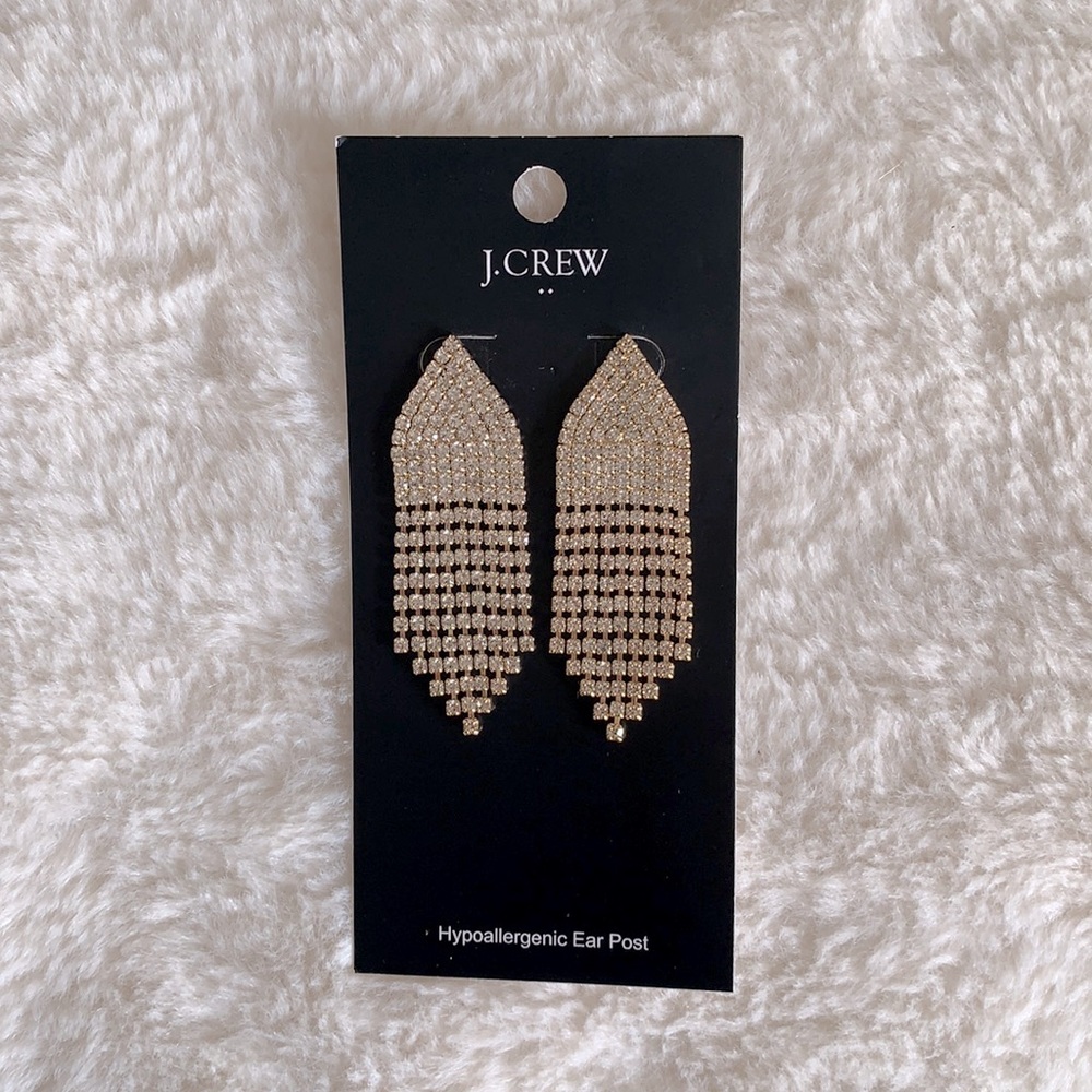 NWT J.CREW Statement Earrings AU362